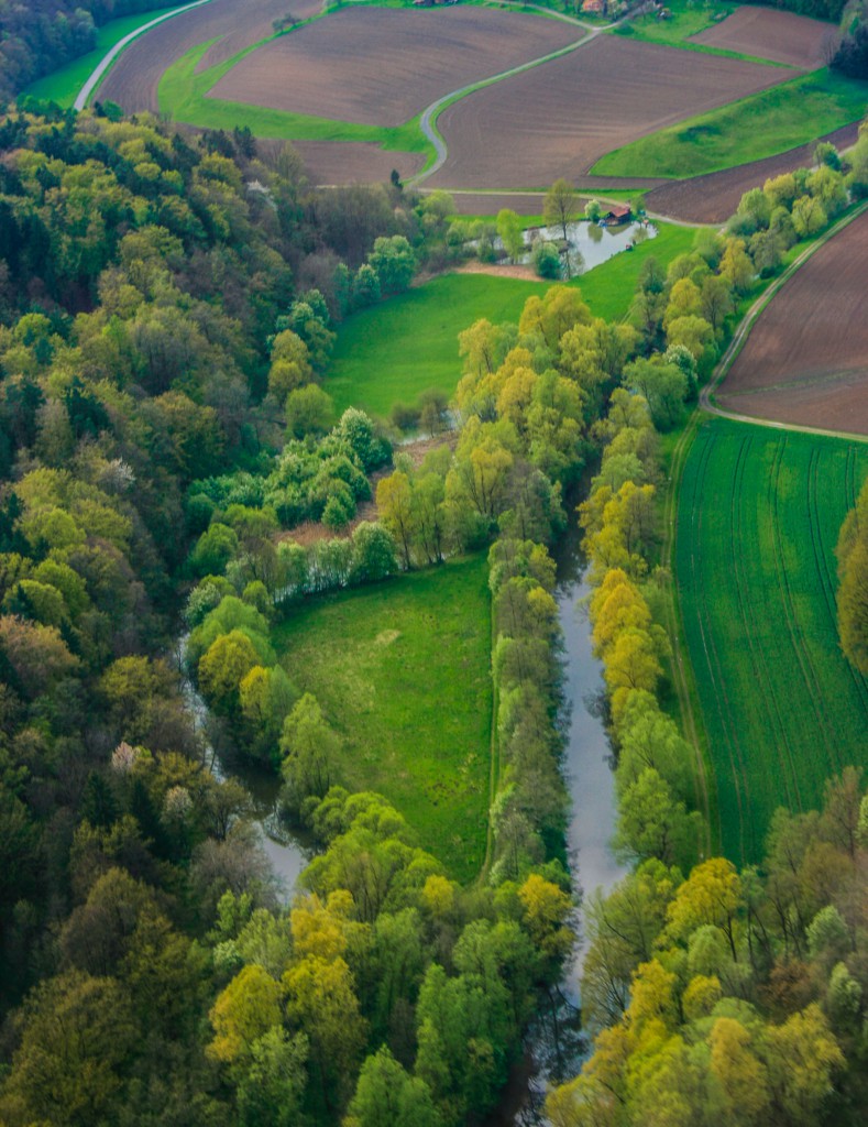 Luftaufnahme Schirka Lahn