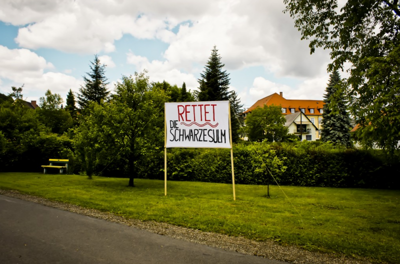 Breiter Widerstand gegen das Kraftwerksprojekt auch in den Gemeinden. ©schwarzesulm.org
