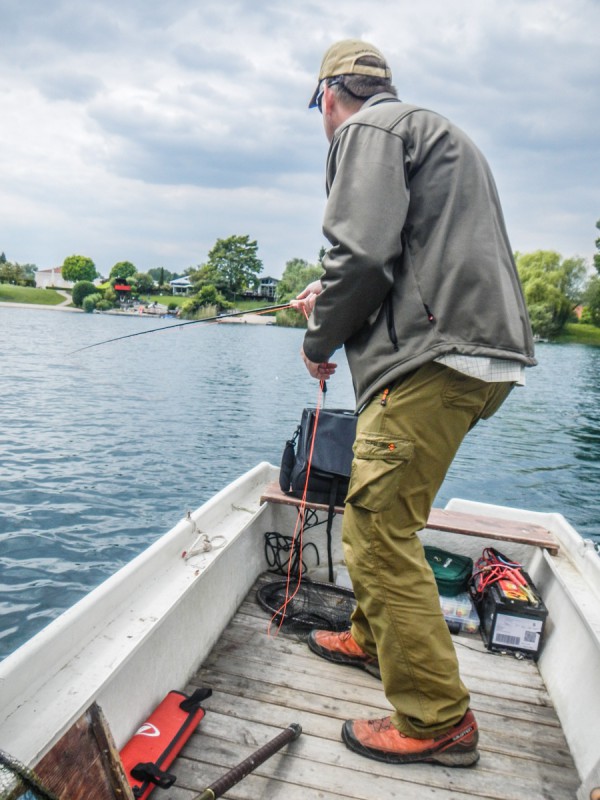 Forellen am Baggersee