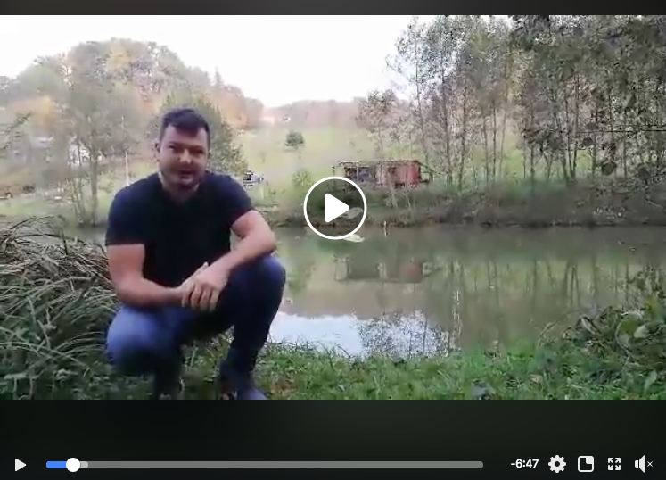 In einem Video entschuldigt sich Erlenteiche-Betreiber Asmir Samardzic bei den Angel-Gästen dafür, dass er vorrübergehend keine Angel-Ausrüstung zur Verfügung stellen kann. Diebe haben alles gestohlen!